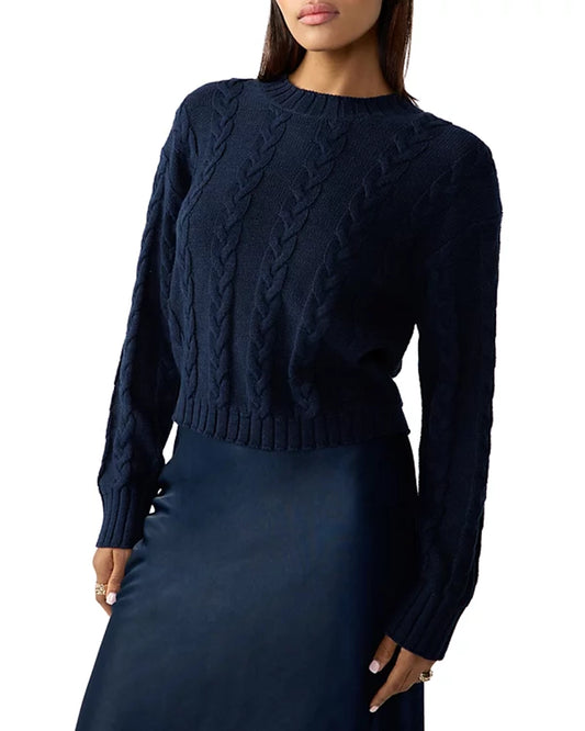 Ribbed crewneck Casual Style Sweater