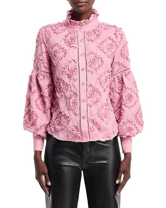 Casual Style Floral Print Shirt